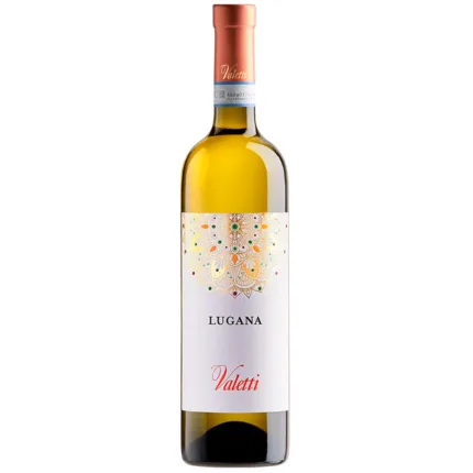 Entdecken Sie den 2022 Lugana DOC von Valetti Bardolino, einen feinen und eleganten Weißwein mit einem komplexen Bouquet, perfekt für jede Gelegenheit.