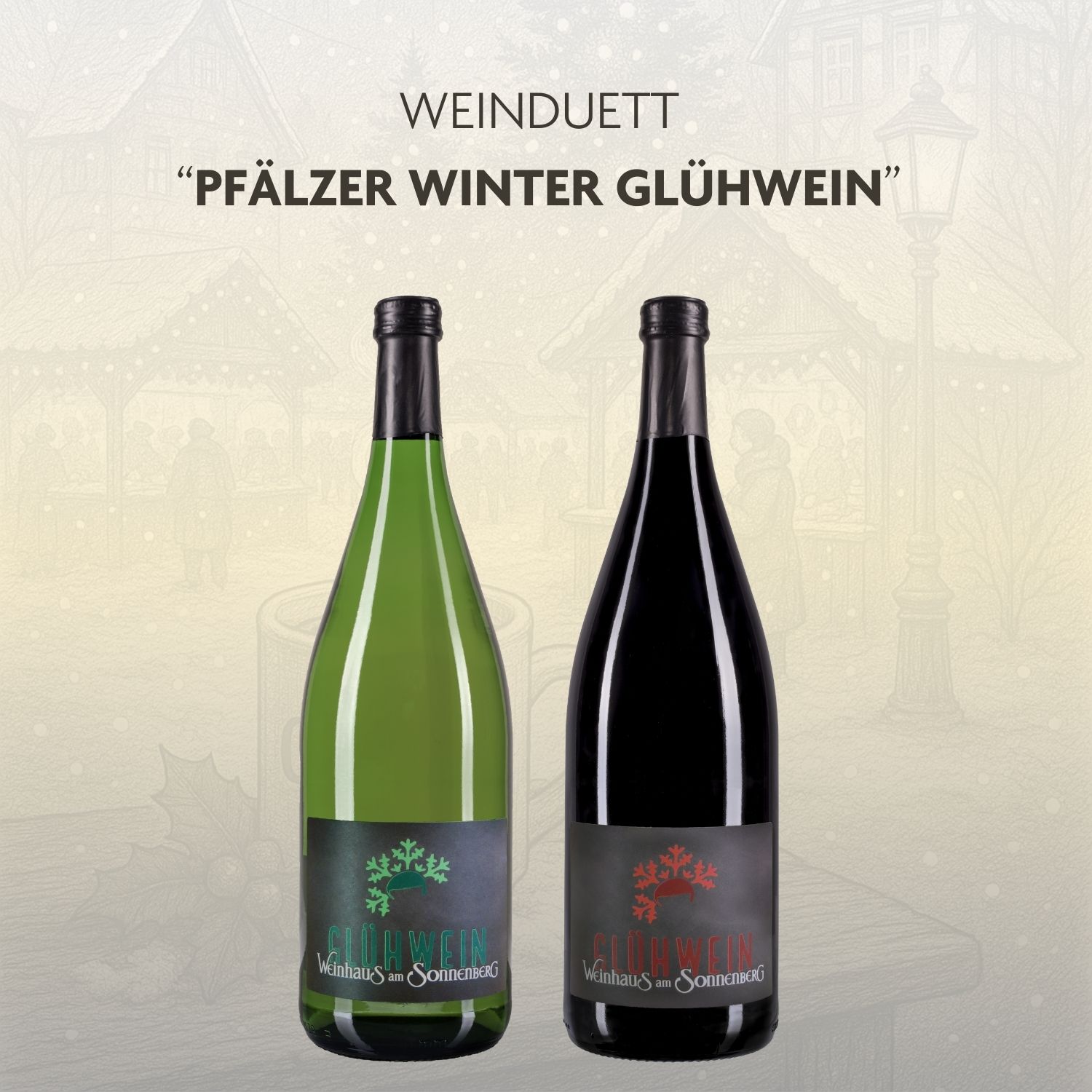 Pfälzer-Winter-Glühwein-Paket Pfälzer Winter-Glühwein Paket mit rotem und weißem Glühwein